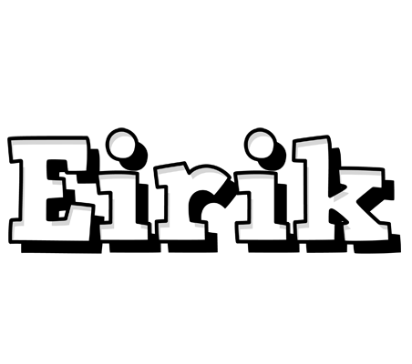 Eirik snowing logo