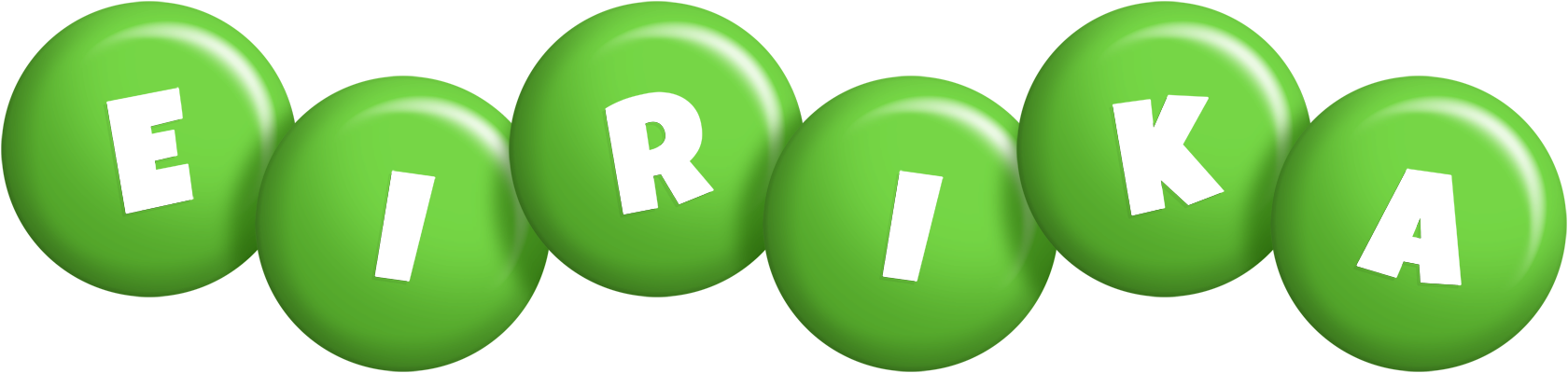Eirika candy-green logo