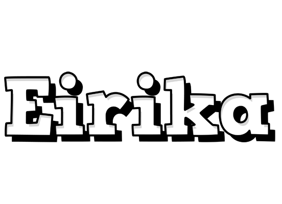 Eirika snowing logo