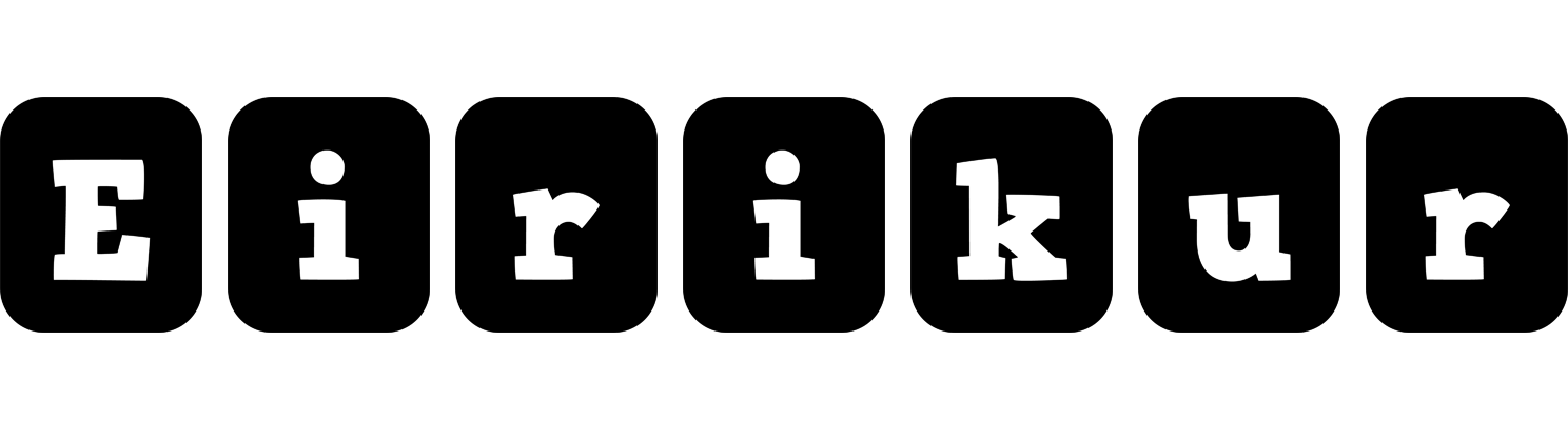 Eirikur box logo