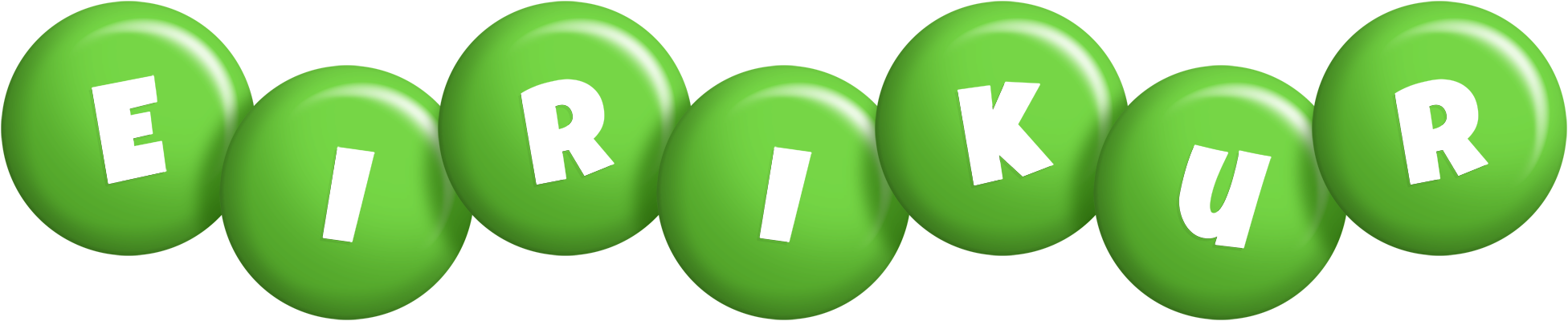Eirikur candy-green logo