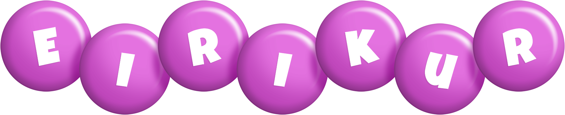 Eirikur candy-purple logo