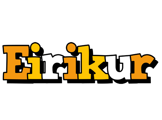Eirikur cartoon logo