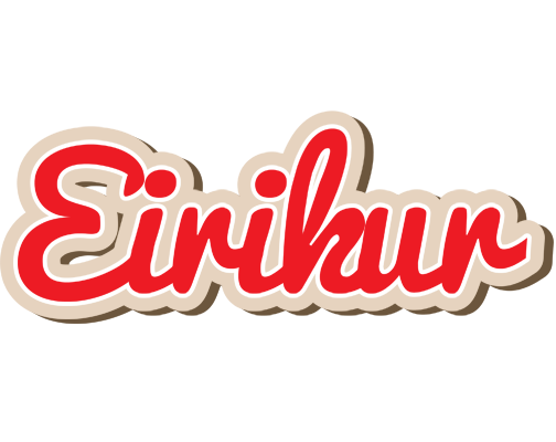 Eirikur chocolate logo