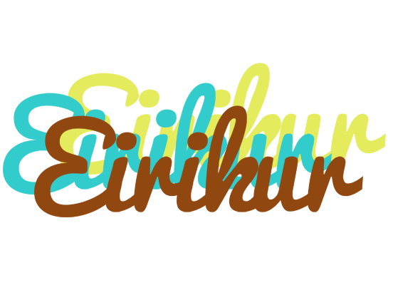 Eirikur cupcake logo