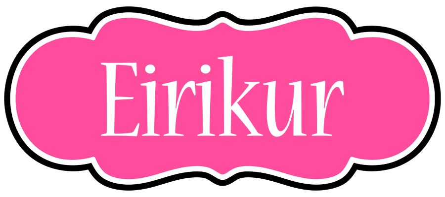 Eirikur invitation logo