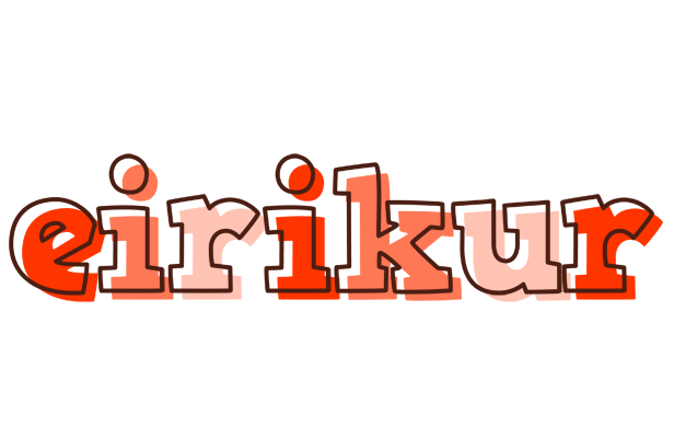 Eirikur paint logo