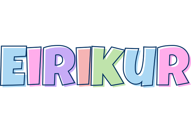 Eirikur pastel logo