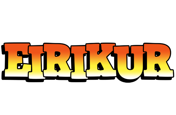Eirikur sunset logo