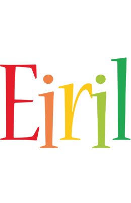 Eiril birthday logo