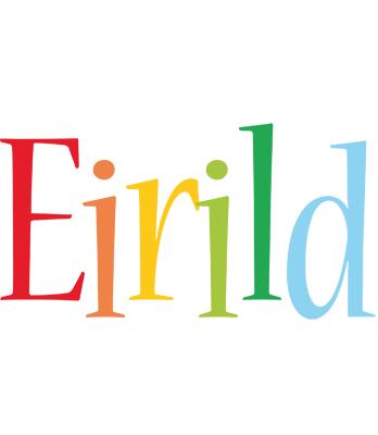 Eirild birthday logo
