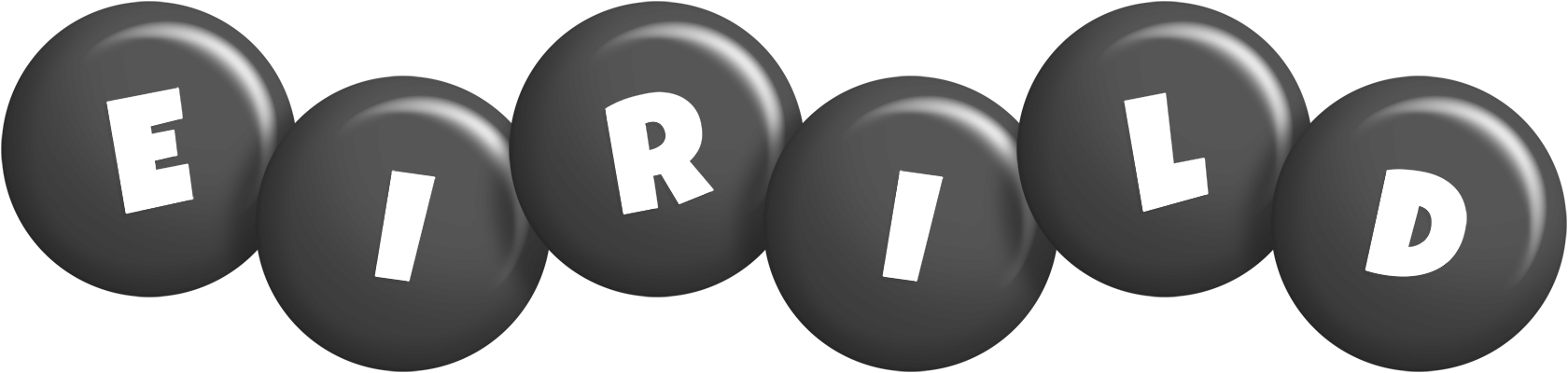 Eirild candy-black logo