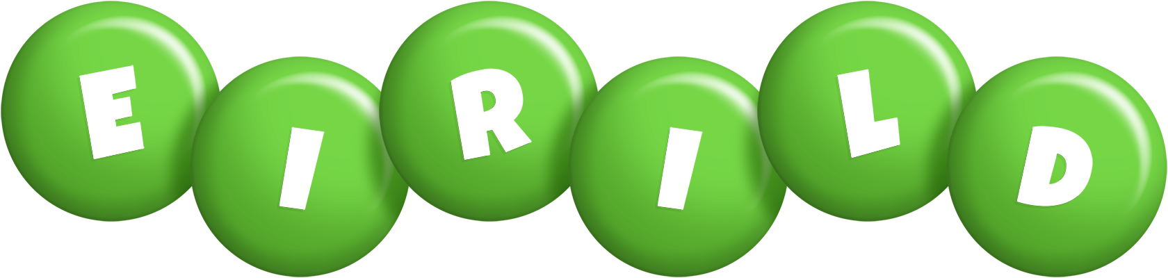 Eirild candy-green logo