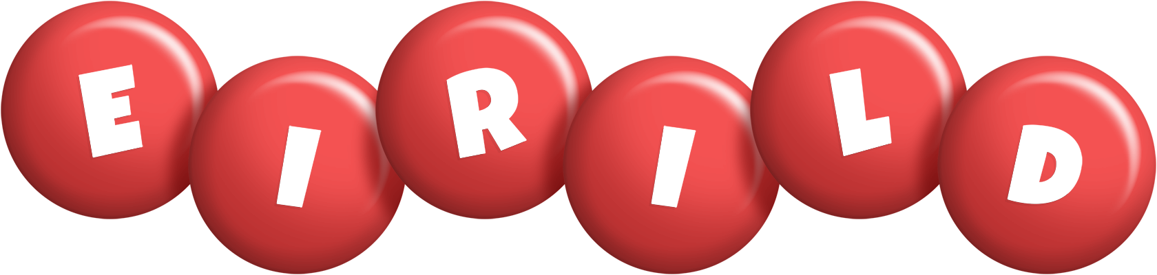 Eirild candy-red logo