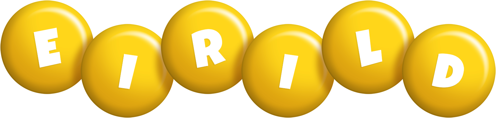 Eirild candy-yellow logo