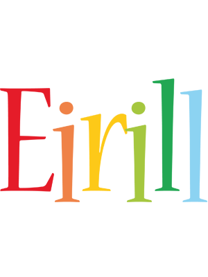 Eirill birthday logo