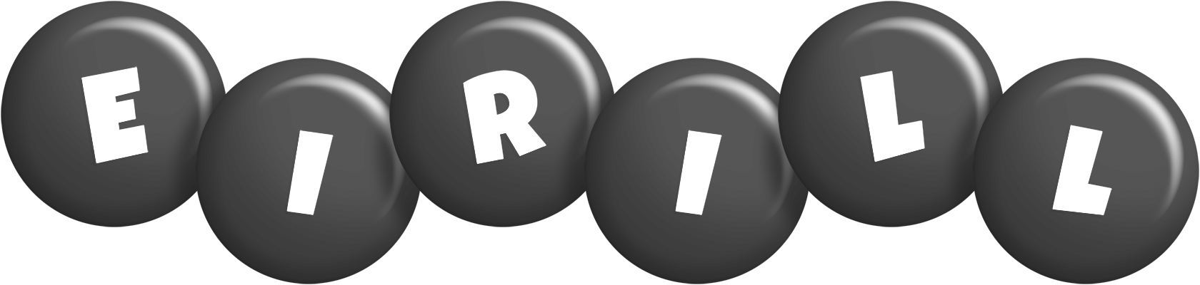Eirill candy-black logo