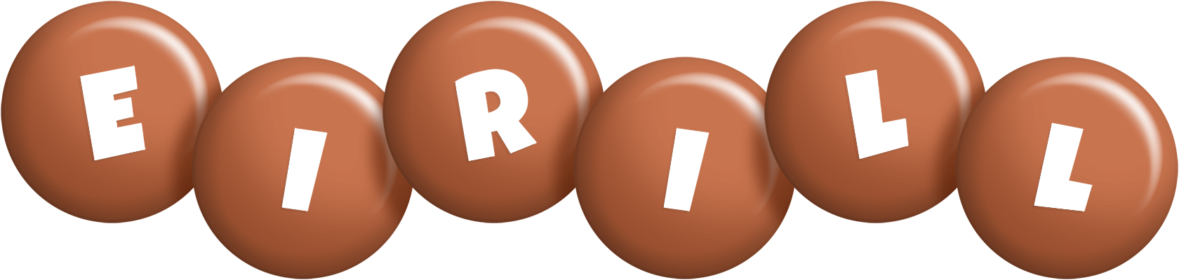 Eirill candy-brown logo