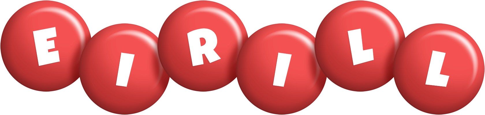 Eirill candy-red logo