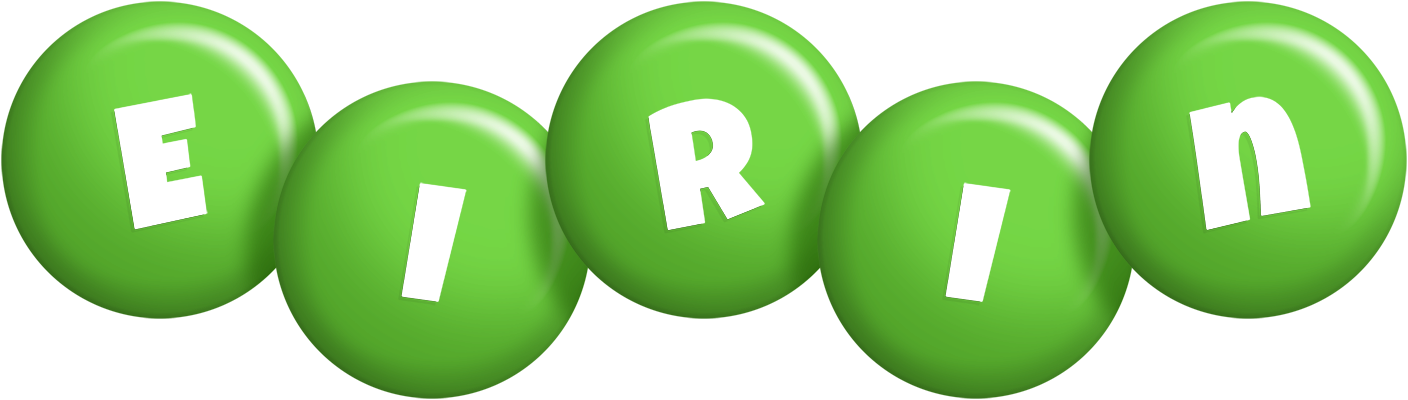 Eirin candy-green logo