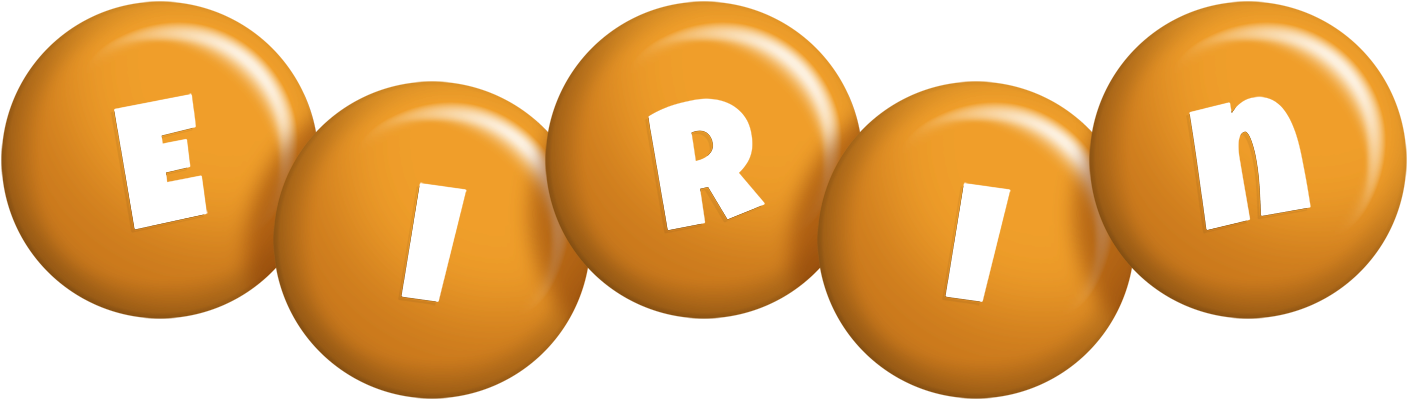 Eirin candy-orange logo
