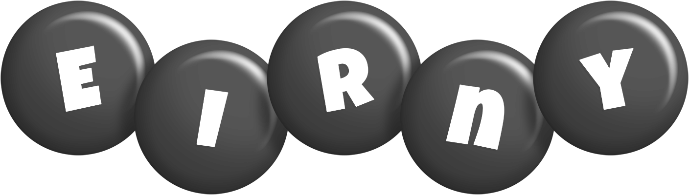 Eirny candy-black logo