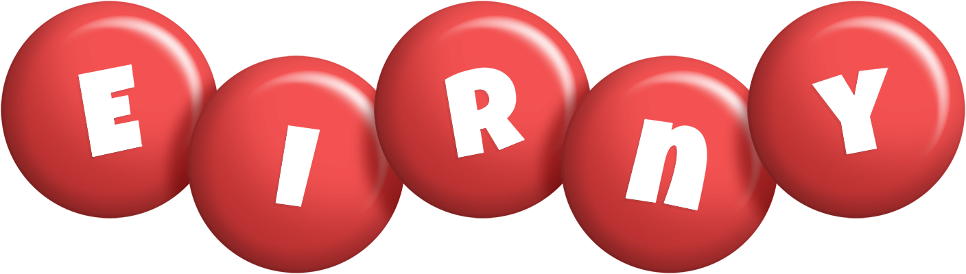 Eirny candy-red logo