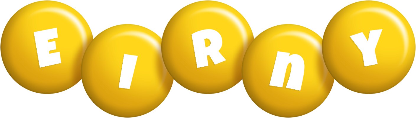 Eirny candy-yellow logo