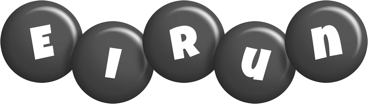 Eirun candy-black logo