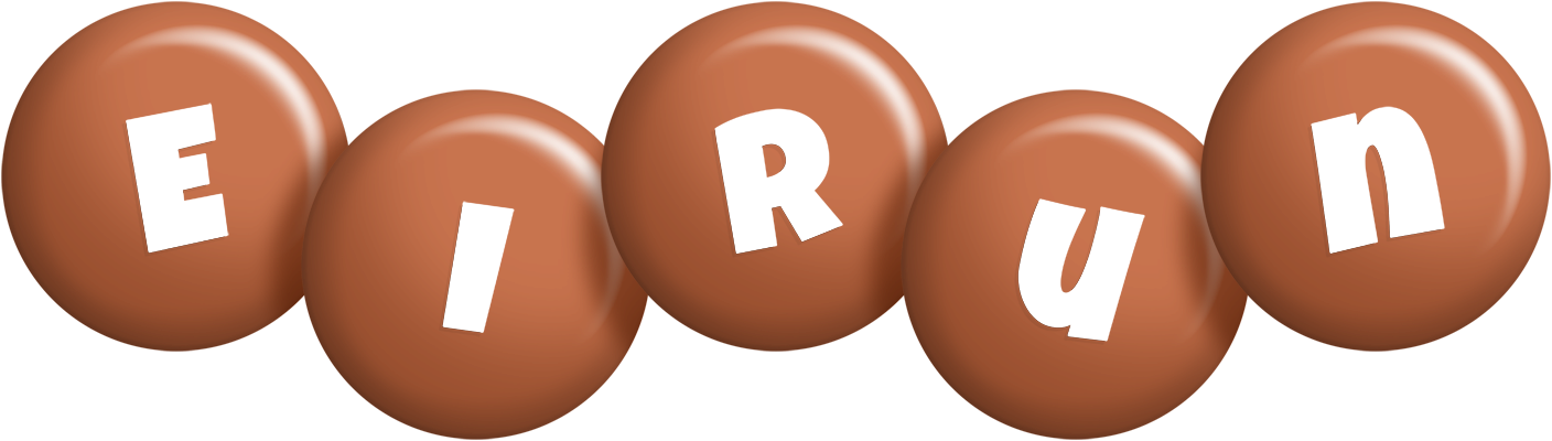 Eirun candy-brown logo