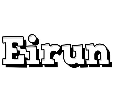 Eirun snowing logo