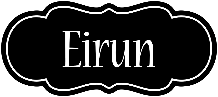 Eirun welcome logo