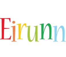 Eirunn birthday logo