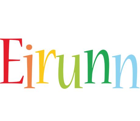 Eirunn birthday logo