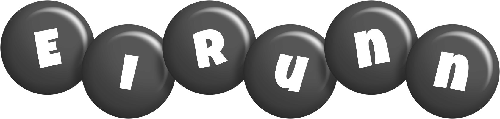 Eirunn candy-black logo