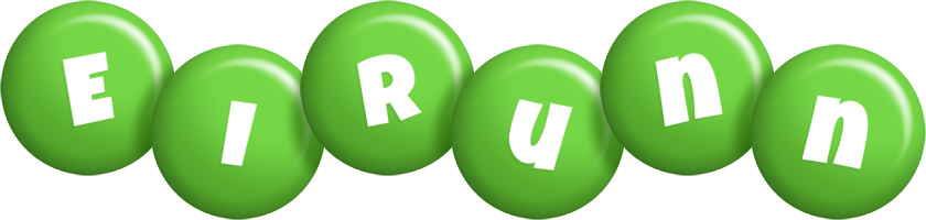 Eirunn candy-green logo