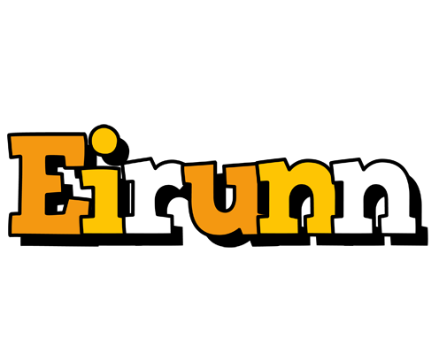 Eirunn cartoon logo