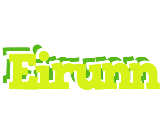 Eirunn citrus logo