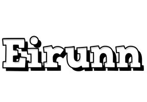 Eirunn snowing logo
