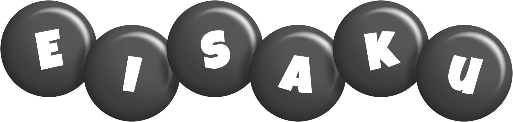 Eisaku candy-black logo