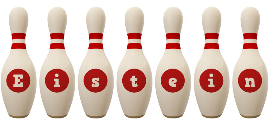 Eistein bowling-pin logo
