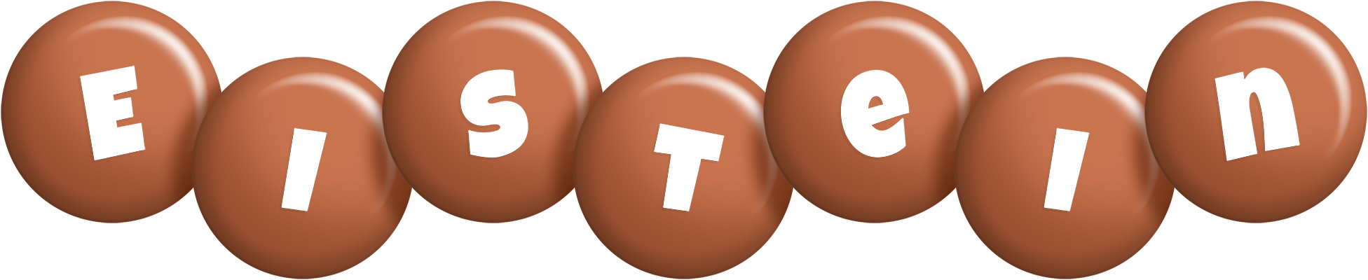 Eistein candy-brown logo