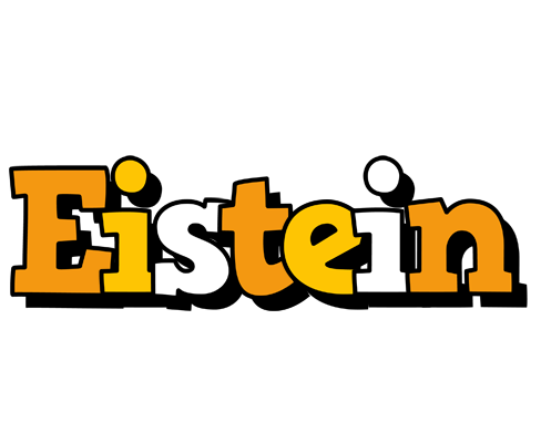Eistein cartoon logo