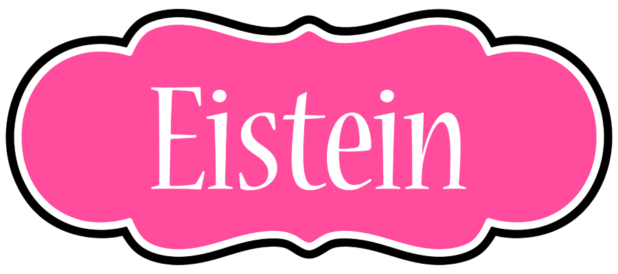 Eistein invitation logo