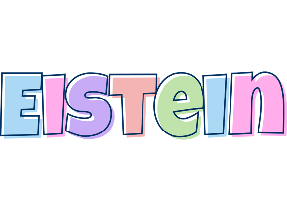 Eistein pastel logo