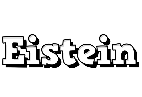 Eistein snowing logo