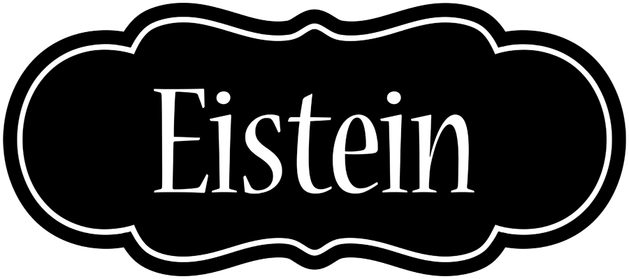 Eistein welcome logo