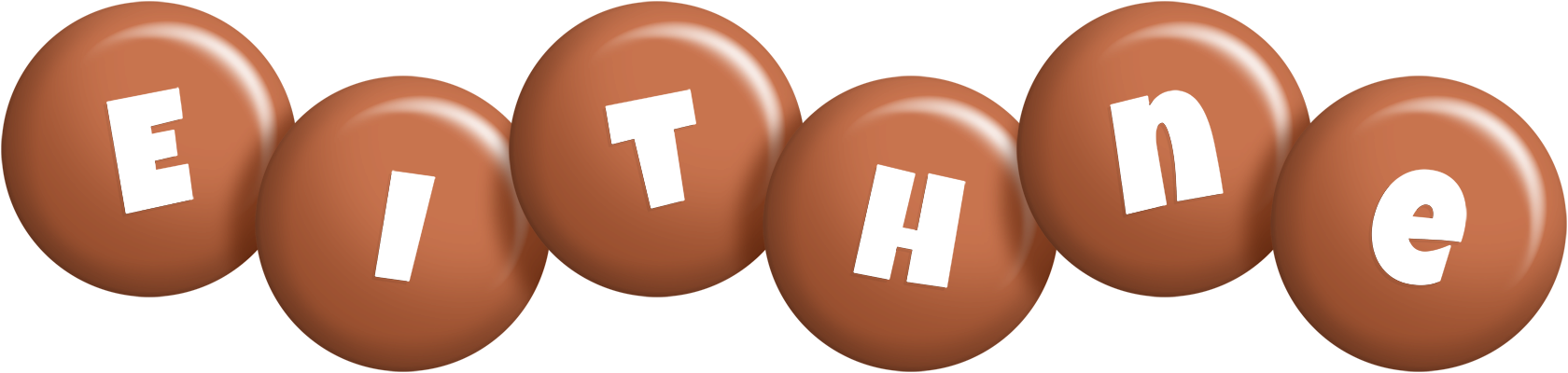 Eithne candy-brown logo