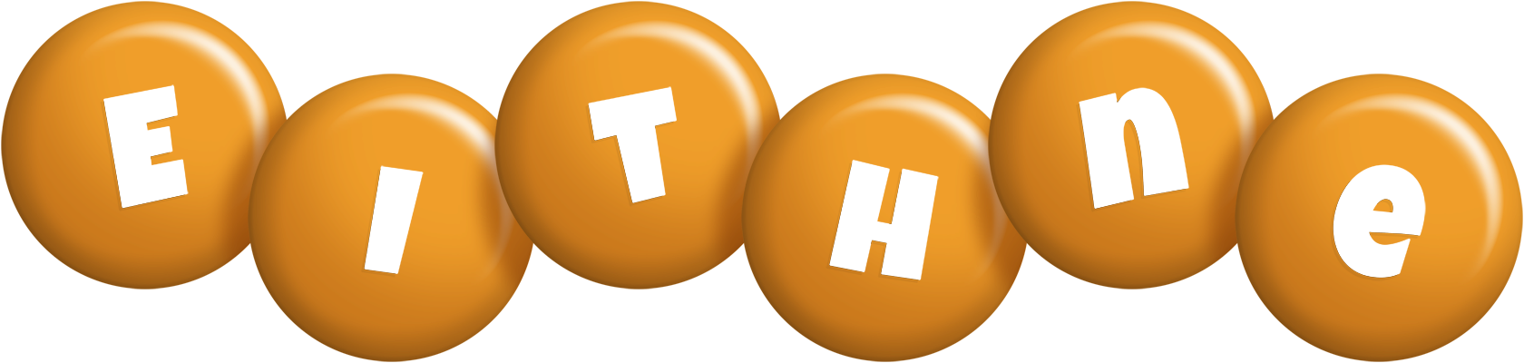 Eithne candy-orange logo