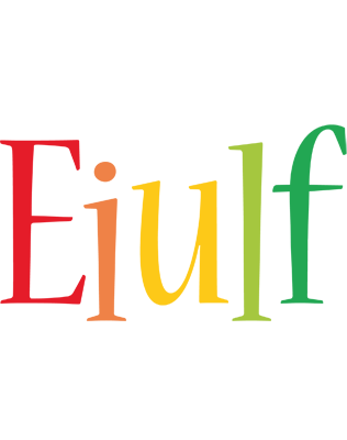 Eiulf birthday logo